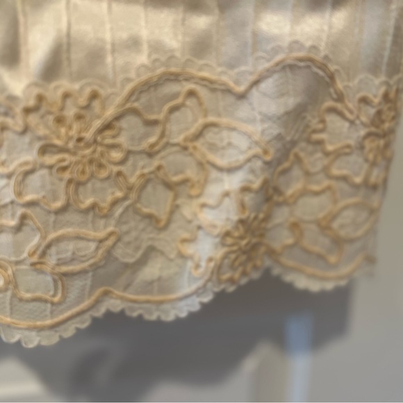 Vintage 1960’s S. Howard Hirsh California 2pc Ivory Mini Dress Set - Picture 4 of 6